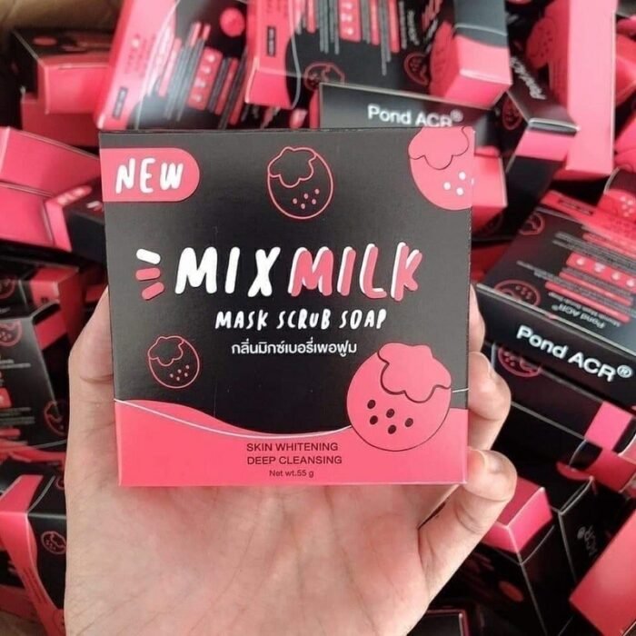 Mix Milk Mask Scrub Soap Mix Milk Mask Scrub Soap