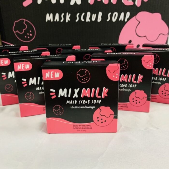Mix Milk Mask Scrub Soap Mix Milk Mask Scrub Soap