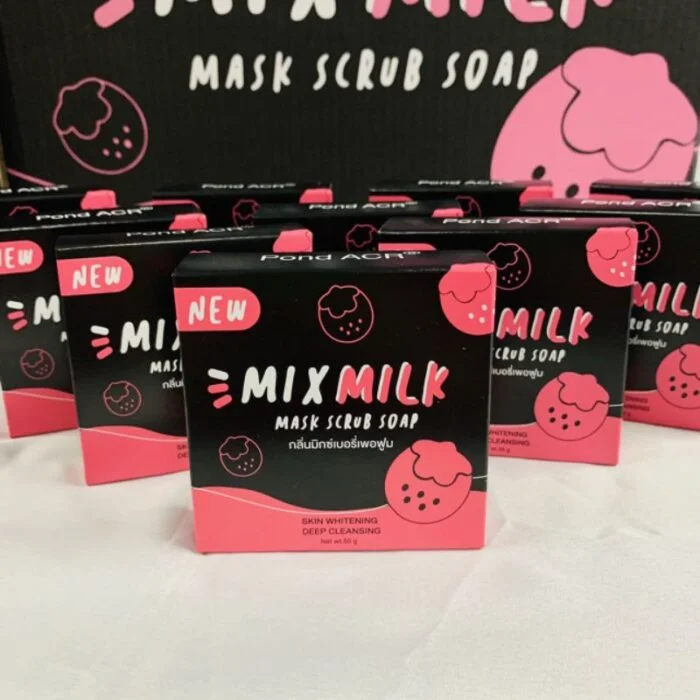 Mix Milk Mask Scrub Soap