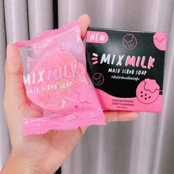 Mix Milk Mask Scrub Soap Mix Milk Mask Scrub Soap
