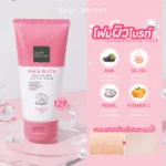 Baby Bright Aha & Gluta Whitening Facial Foam