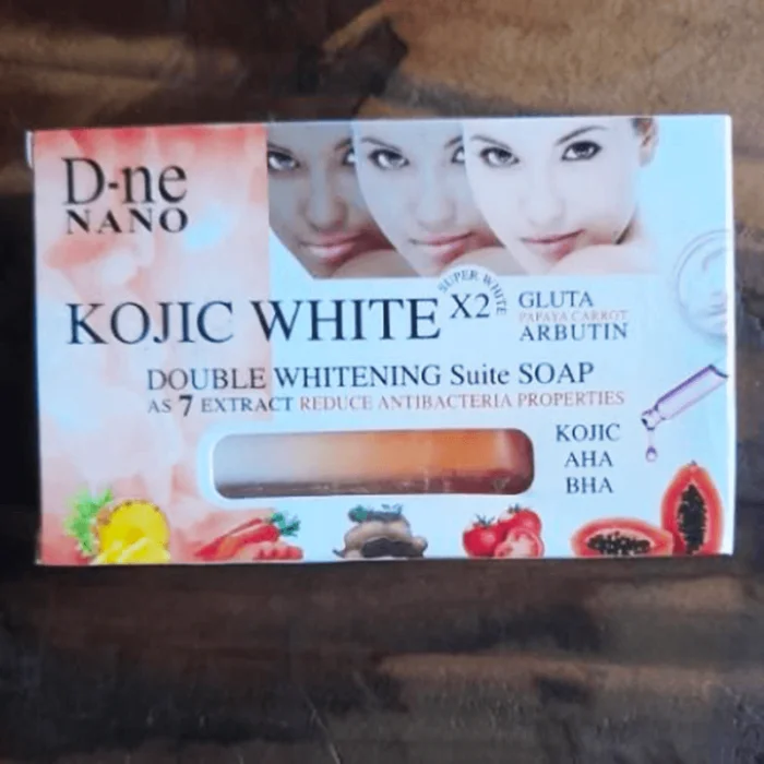 D-ne Nano Kojic White Gluta Arbutin Soap