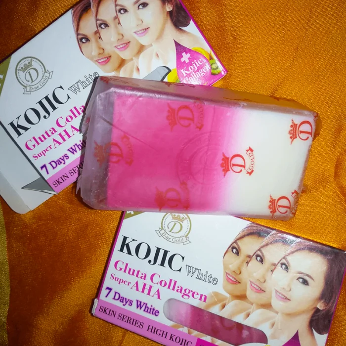 KOJIC White Gluta Collagen Super Aha Soap