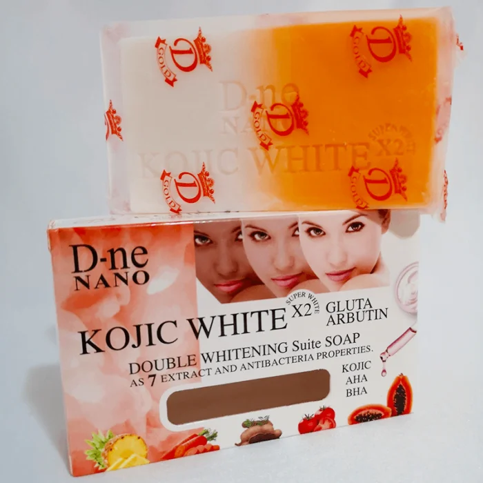 D-ne Nano Kojic White Gluta Arbutin Soap