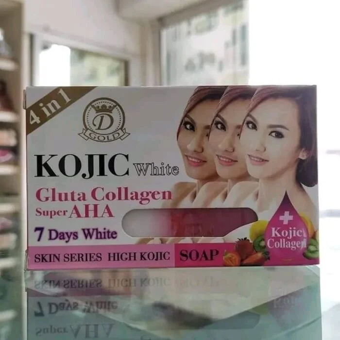 KOJIC White Gluta Collagen Super Aha Soap