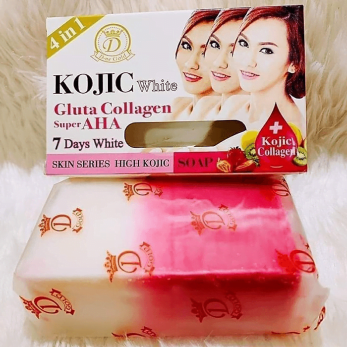 KOJIC White Gluta Collagen Super Aha Soap