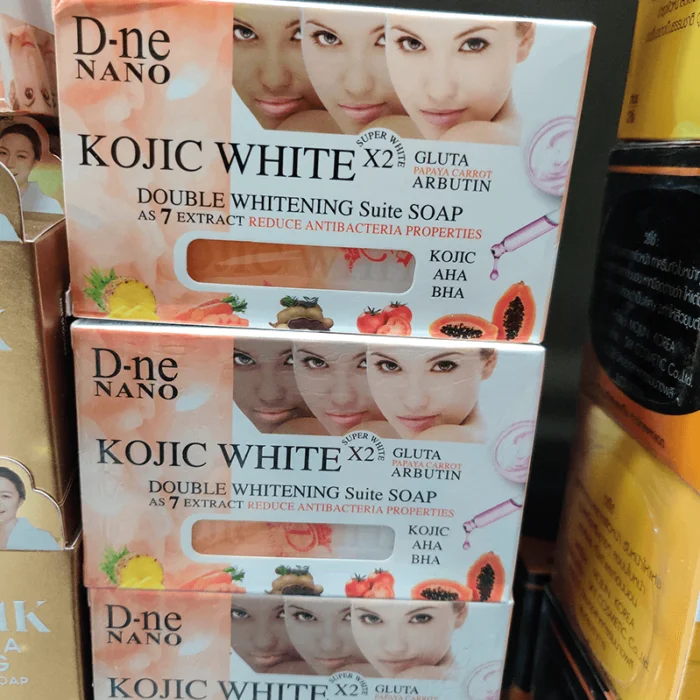 D-ne Nano Kojic White Gluta Arbutin Soap
