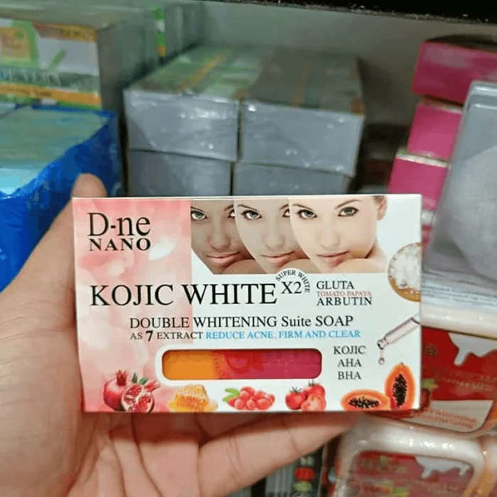 D-ne Nano Kojic White Gluta Arbutin Soap