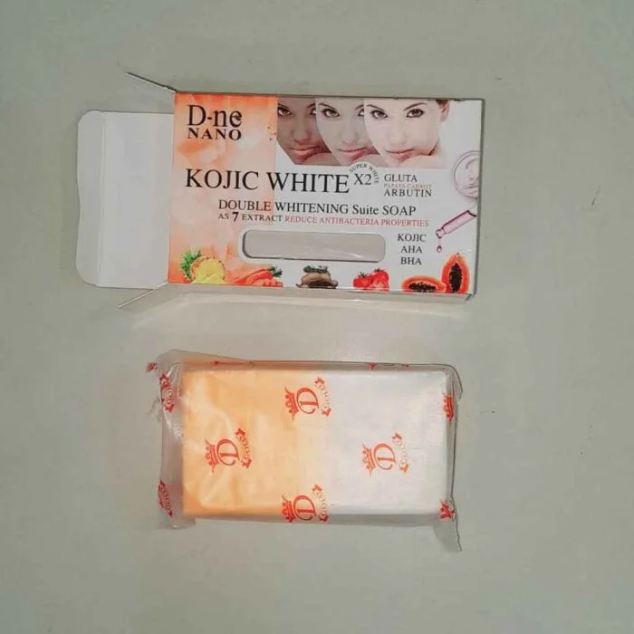 D-ne Nano Kojic White Gluta Arbutin Soap