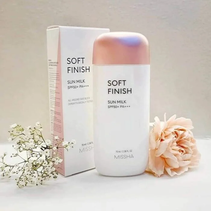 Missha Soft Finish Sun Milk SPF50+