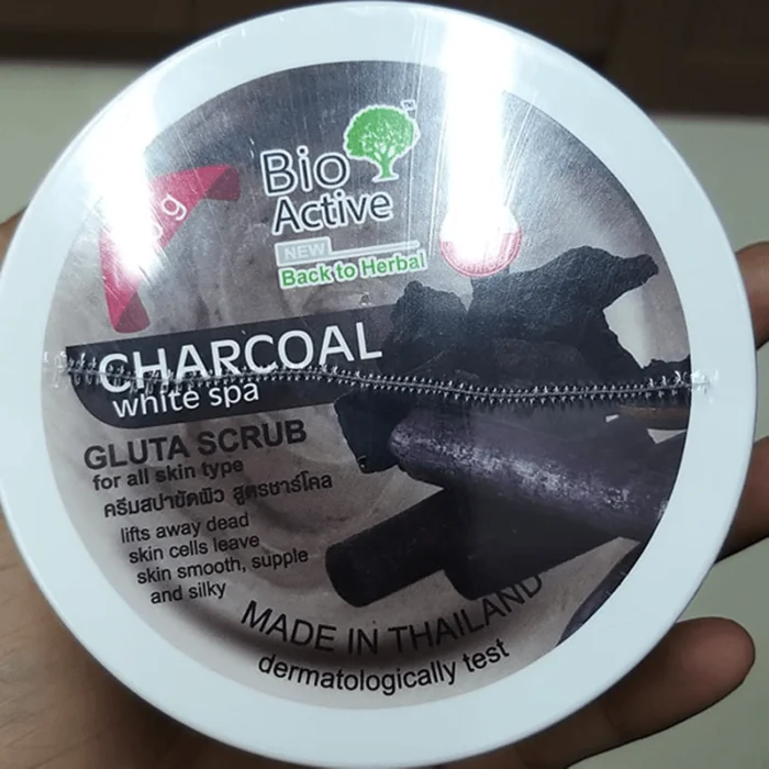 Bio Active Gluta Scrub Charcoal