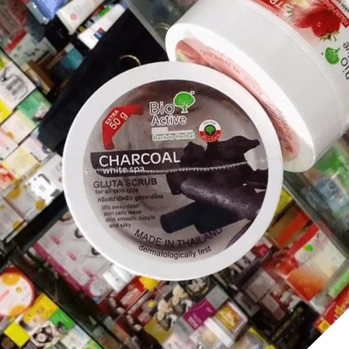 Bio Active Gluta Scrub Charcoal
