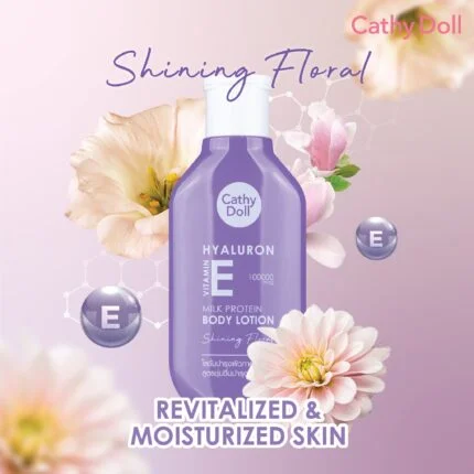Cathy Doll Hyaluron Vitamin E Milk Protion Body Lotion