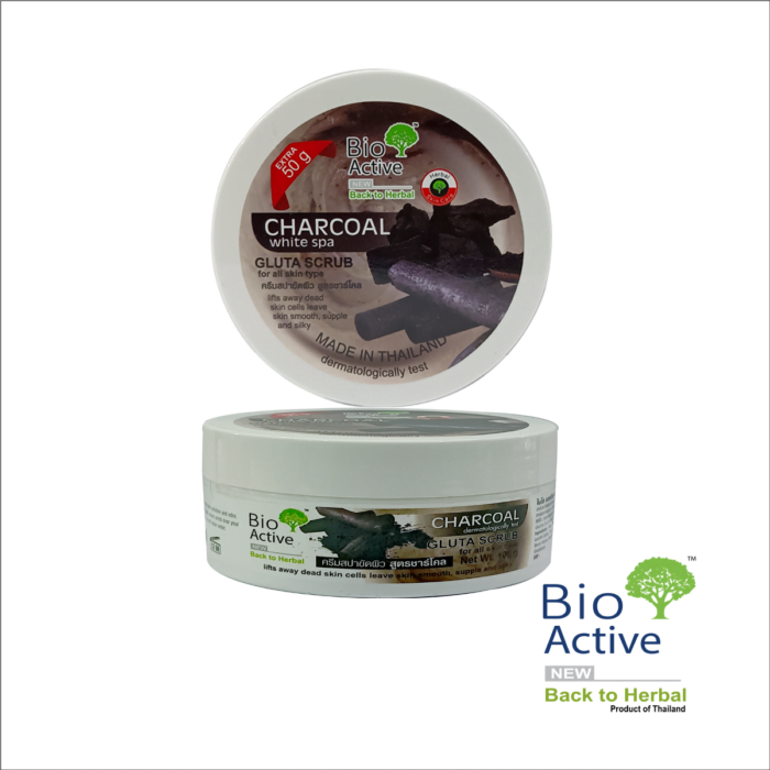 Bio Active Gluta Scrub Charcoal Bio Active Gluta Scrub Charcoal