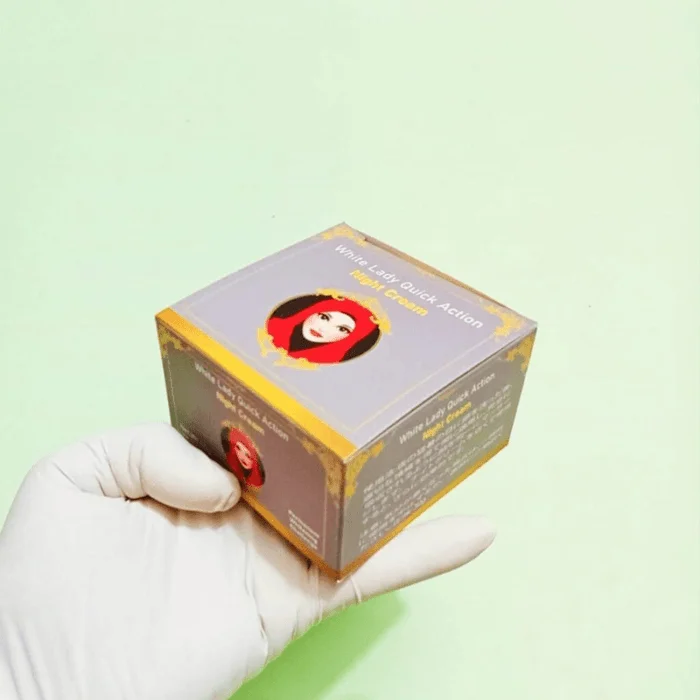 white lady night cream