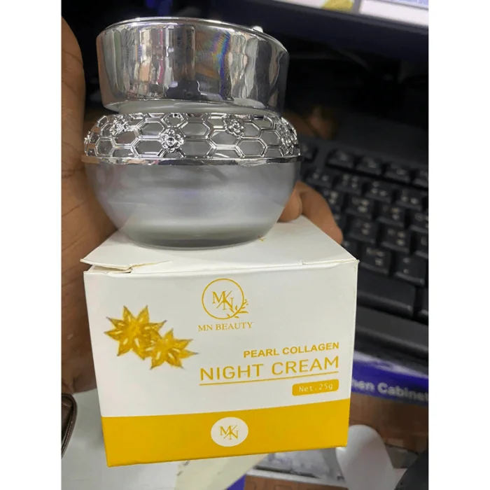 MN Beauty Pearl Collagen Night Cream - Image 6