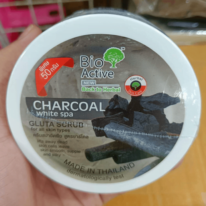 Bio Active Gluta Scrub Charcoal Bio Active Gluta Scrub Charcoal