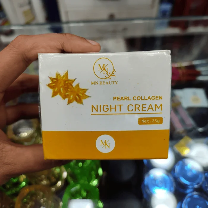 MN Beauty Pearl Collagen Night Cream - Image 9