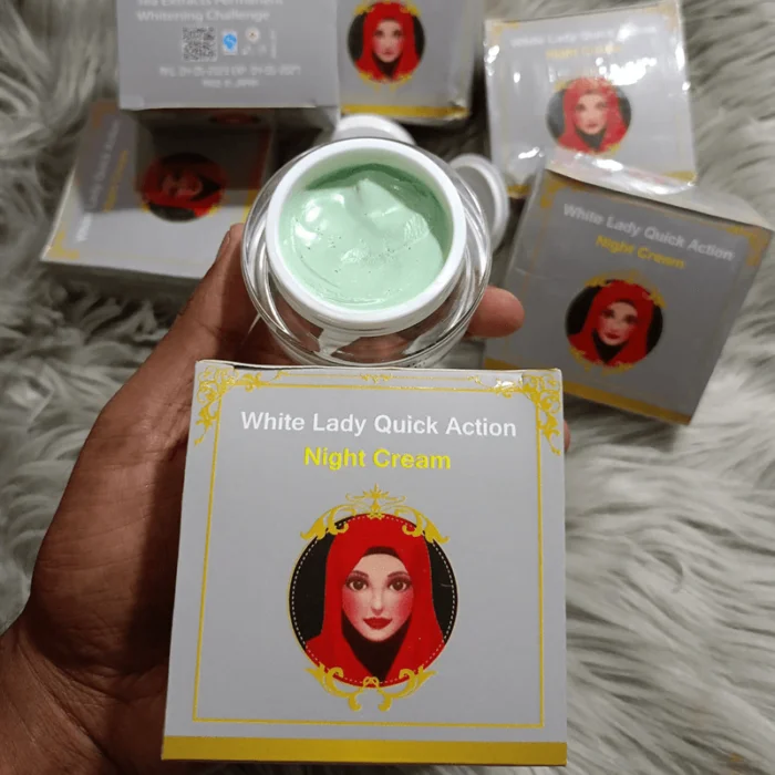 white lady night cream