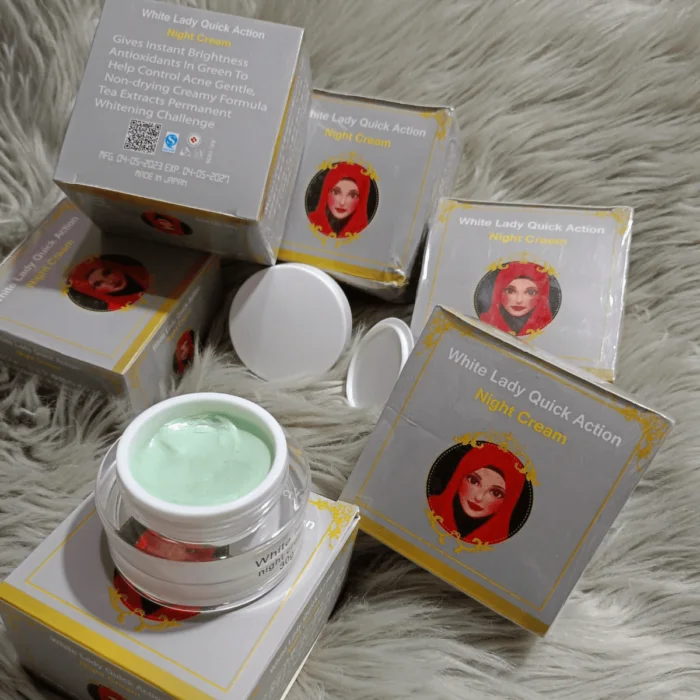 white lady night cream