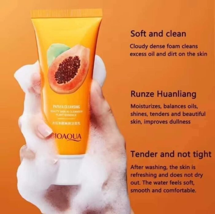 Bioaqua Papaya Cleansing Face Wash