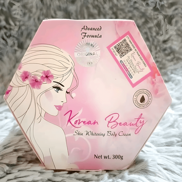 Korean Beauty Whitening Body Cream Korean Beauty Whitening Body Cream