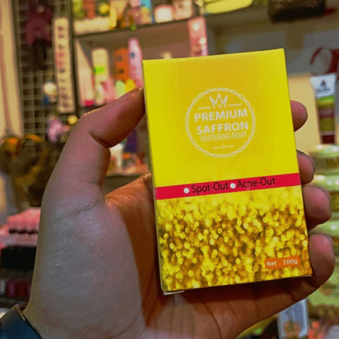 Premium Saffron Whitening Soap Premium Saffron Whitening Soap