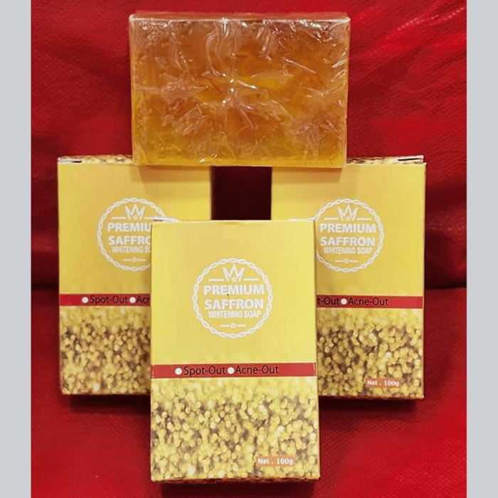 Premium Saffron Whitening Soap Premium Saffron Whitening Soap