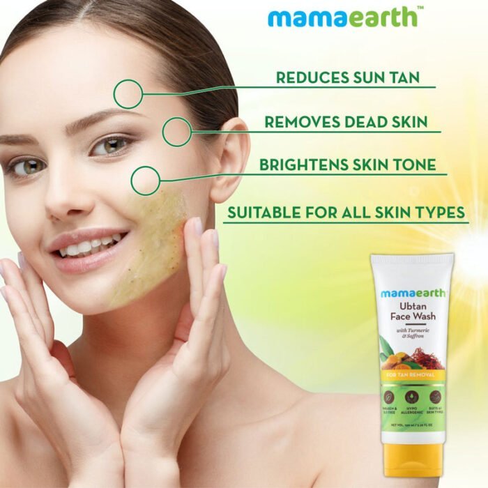 Mama Earth Ubtan Face Wash Mama Earth Ubtan Face Wash