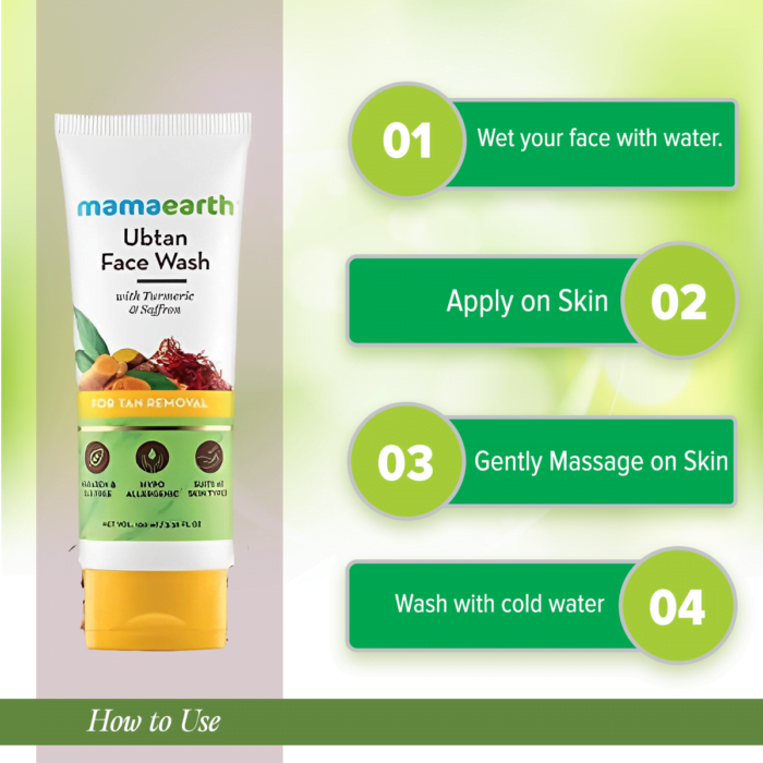 Mama Earth Ubtan Face Wash Mama Earth Ubtan Face Wash