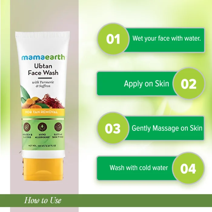 Mama Earth Ubtan Face Wash