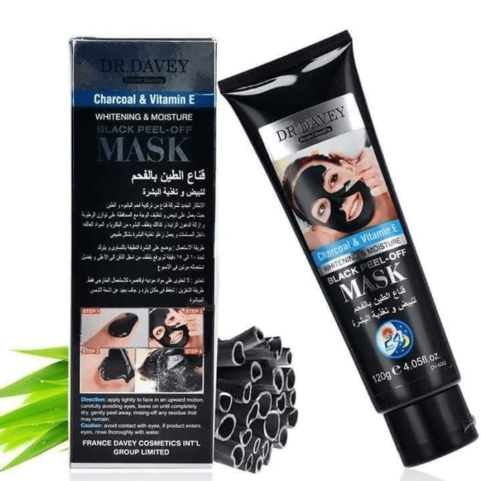 Dr. Davey Charcoal & Vitamin E Black Mask