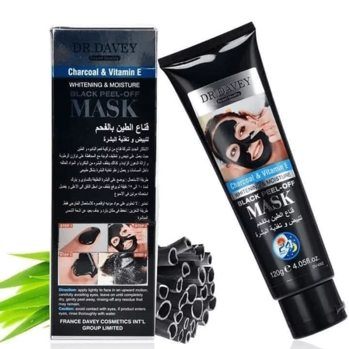 Dr. Davey Charcoal & Vitamin E Black Mask