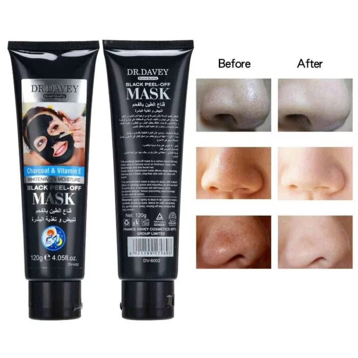 Dr. Davey Charcoal & Vitamin E Black Mask