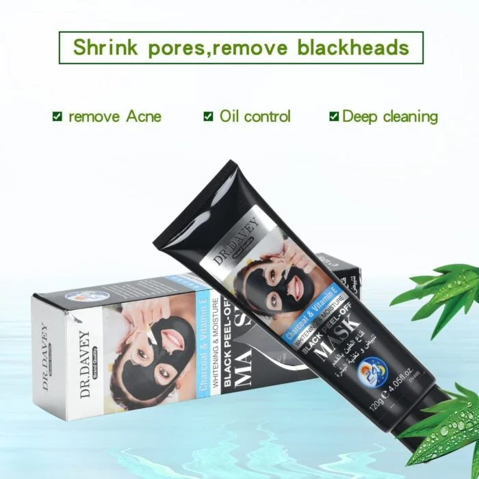 Dr. Davey Charcoal & Vitamin E Black Mask