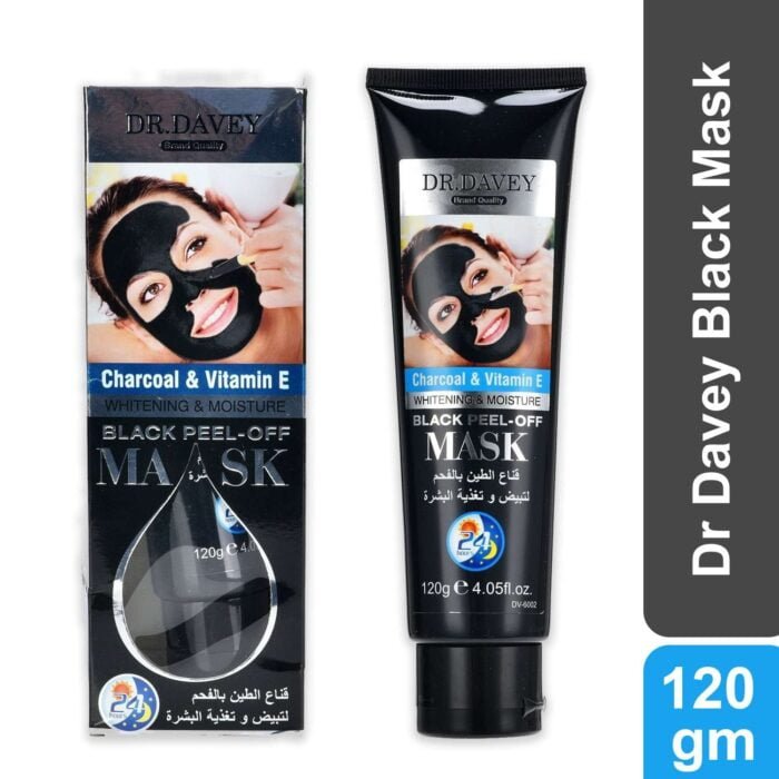 Dr. Davey Charcoal & Vitamin E Black Mask