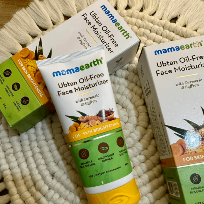 Mamaearth Ubtan Oil Free Face Moisturizer