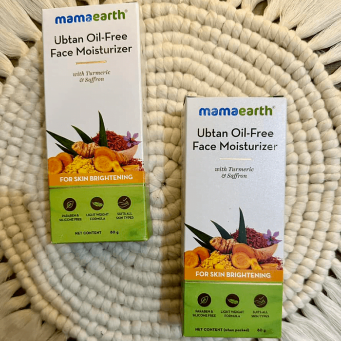 Mamaearth Ubtan Oil Free Face Moisturizer