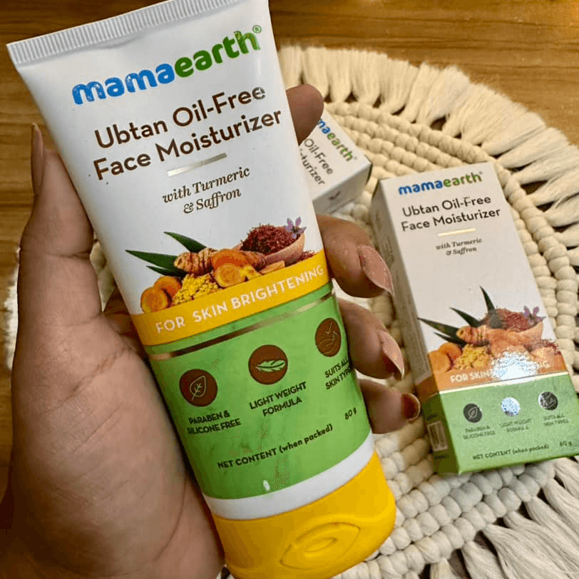 Mamaearth Ubtan Oil Free Face Moisturizer - Flipmart