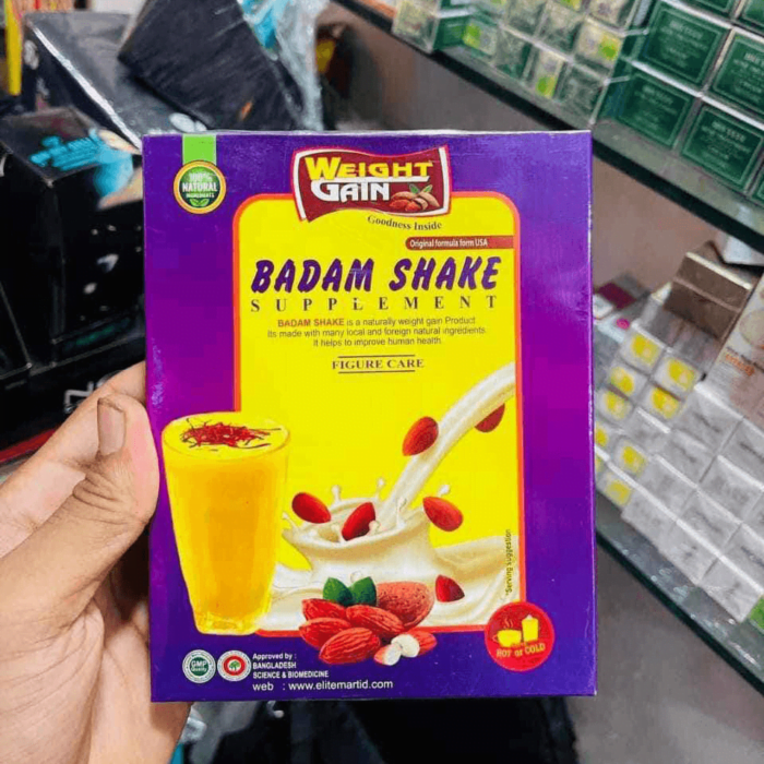 Weight Gain Badam Shake