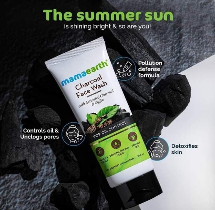 Mamaearth Charcoal Face Wash Mamaearth Charcoal Face Wash