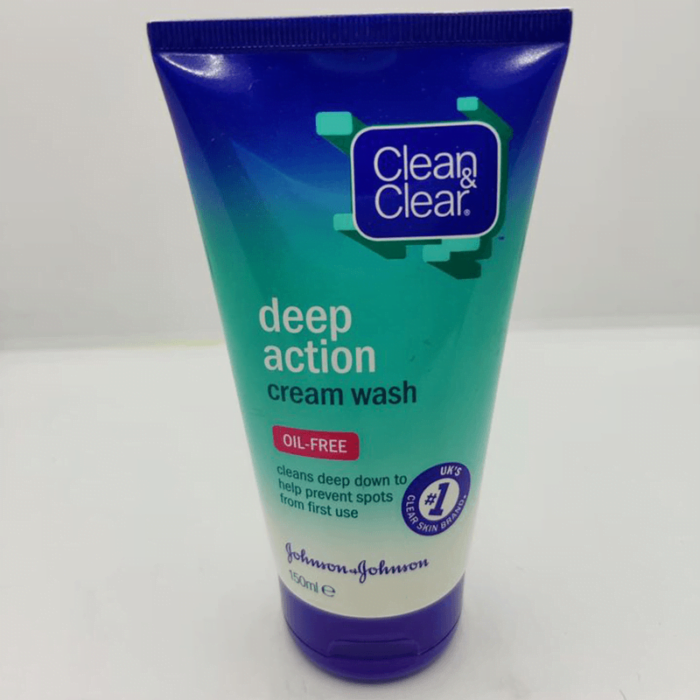Clean & Clear Deep Action Cream Wash Clean & Clear Deep Action Cream Wash