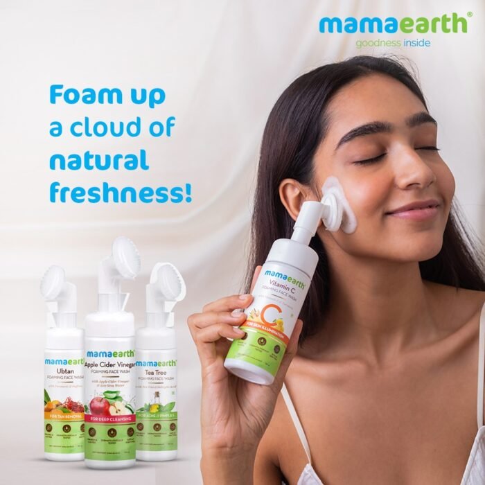Mamaearth Vitamin C Foaming Face Wash Mamaearth Vitamin C Foaming Face Wash