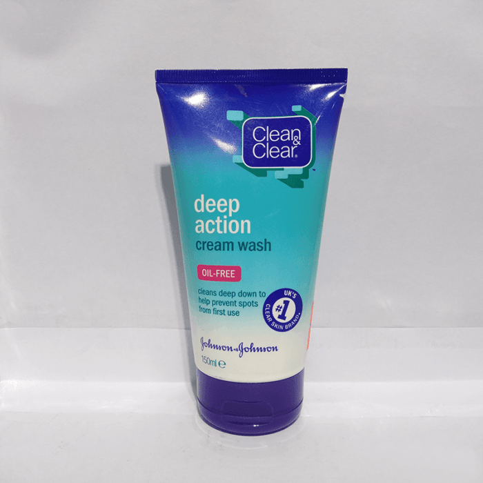 Clean & Clear Deep Action Cream Wash Clean & Clear Deep Action Cream Wash