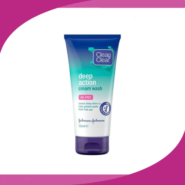 Clean & Clear Deep Action Cream Wash Clean & Clear Deep Action Cream Wash