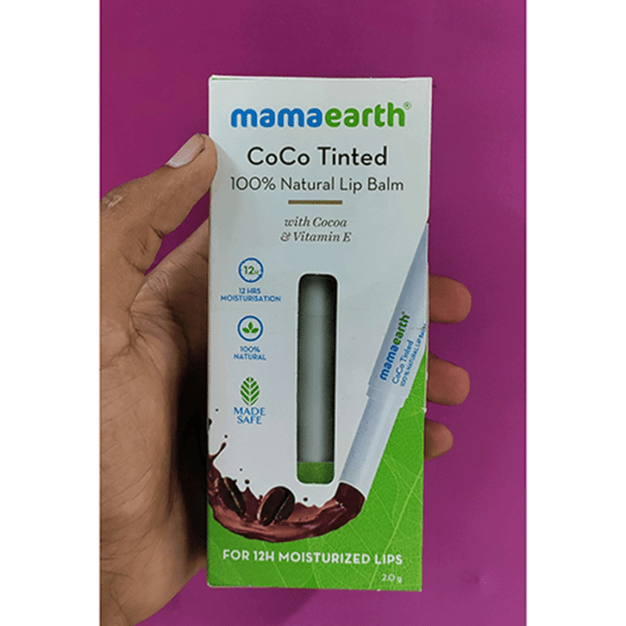 Mamaearth CoCo Tinted Natural Lip Balm Mamaearth CoCo Tinted Natural Lip Balm