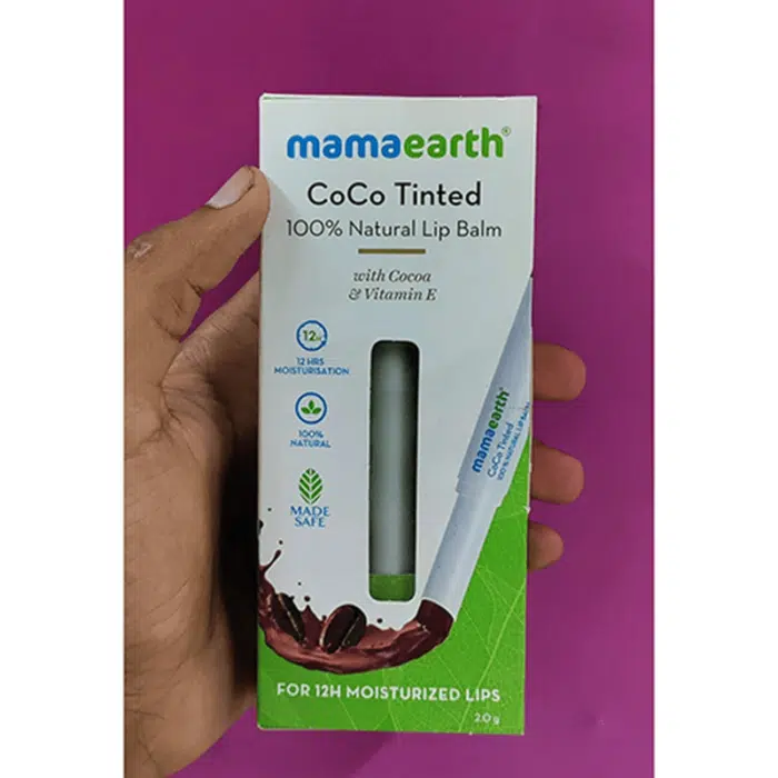 Mamaearth CoCo Tinted Natural Lip Balm