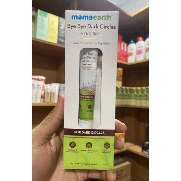 Mamaearth Bye Bye Dark Circles Eye Cream Mamaearth Bye Bye Dark Circles Eye Cream
