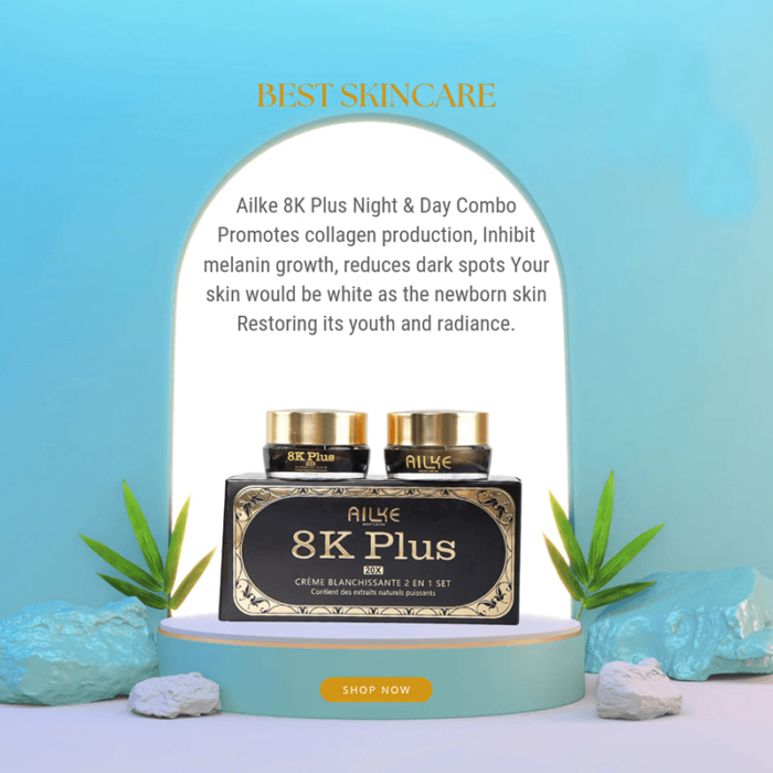 Ailke 8K Plus Whitening Cream 2 IN 1 Set Ailke 8K Plus Whitening Cream 2 IN 1 Set