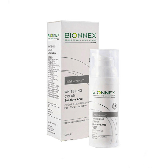 Bionnex Whitening Cream Sensitive Area Bionnex Whitening Cream Sensitive Area